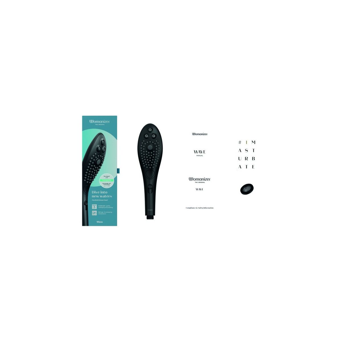 Wibrator Womanizer WOM176-BLACK Czarny